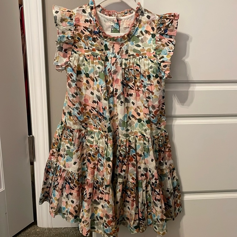 Girls Pink Chicken Dress